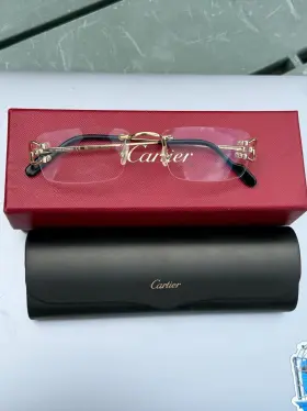 Ct0344o Cartier 001 Rimless Eyeglasses 140