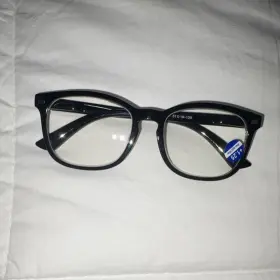 Ccvoo 51019-139 Black Plastic Full Rim Eyeglasses Frames Unisex Adults Readers 1.25