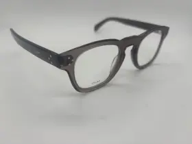 Cl50118i-093-48 Celine New Cl50118i 048 Gray Round Eyeglasses 48-23-150mm Comes With Full Set