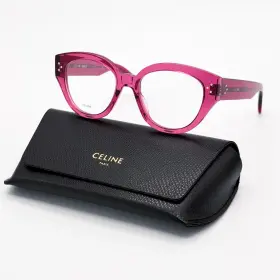 Cl50132i Celine New 081 Women Pink Cat Eye Eyeglasses