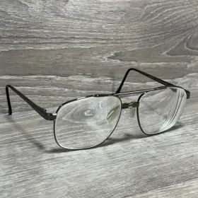 56-20-145 Centennial Cen-16-61 Aviator Eyeglass Frames Gunmetal Rx Optical Metal