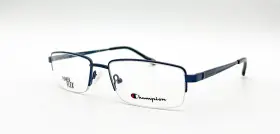 54-18-140 Champion Cu-1003 New Cu 1003 C03 Shiny Navy Authentic Eyeglasses