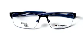 Cu4004c0319155 Champion Cu4004 C03 New Unisex Authentic Half Rim Blue Eyeglasses 58-19-155
