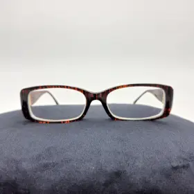 51-16-135 Chanel 3179-h Collection Perle Eyeglasses Frames 1204 Brown Italy F601