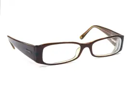 Chanel Ch3102 Ch 3102 885 Brown Rectangular Eyeglasses Frames 52 - 16 135 Italy