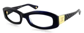 Ch5014 Chanel Ch 5014 503/65 51mm Blue Gold Eyeglasses Sunglasses Frames Only Italy