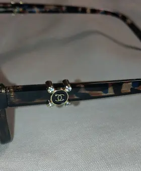 Gp19101 Chanel Camo Chic Elegance Meets Edge 54 17-140 Eyewear