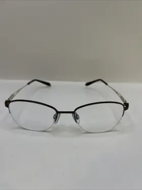 Charmant 29601 Ch Br Brown White Authentic Eyeglasses 50-18-135 Frames Only