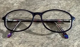 Charmant Ar16343 Aristar Color 577 Purple Eyeglasses Frames 53-15-135mm Dr1