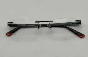 Ch10522 Charmant Eyeglass Frames Titanium Blue Label 52-18 140 Mm With Case