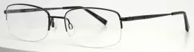 55-19-145 Charmant Ch29103 Dg Dark Gunmetal Mens Rectangle Eyeglasses B 35