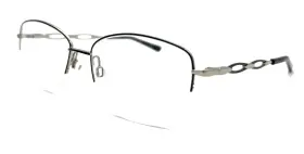 51-17-140 Charmant Ch29201 New Bk Black Authentic Eyeglasses