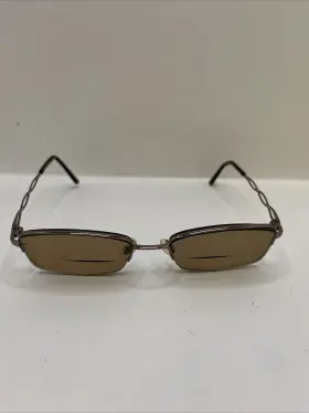 Charmant Ch29204 Ch2904 Br Titanium Rectangular Womens Eyeglasses 52-18-135 Frames Only
