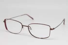 Ch29219 Charmant Wi Wine Red Gold Authentic Eyeglasses 51-16