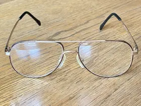 58-16-145 Charmant Ch8116 Vtg Titanium Eyeglasses Frames Japan Color Da 58-16-145 Charmant Ch8116 Vtg Titanium Eyeglasses Frames Japan Color Da