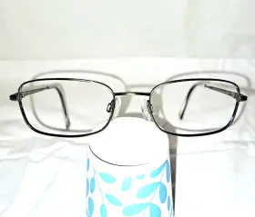 Ch8183 Charmant Gr Mens Gray Titainium Full-frame Eyeglasses Frame 51-19-140mm