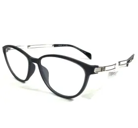 51-15-135 Charmant Xl2094 Eyeglasses Frames Gr Black Silver Round Cat Eye