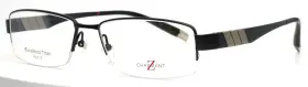 56-16-140 Charmant Z Zt11768 Bl Blue Mens Rectangle Half Rim Eyeglasses B 30
