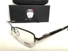 Charriol 23007 New Sport Sp C5 53mm Silver Semirimless Mens Eyeglasses Frame Ii