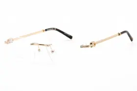 Pc75081 Charriol 75081 C03 Eyeglasses Shiny Light Gold Frame 58mm