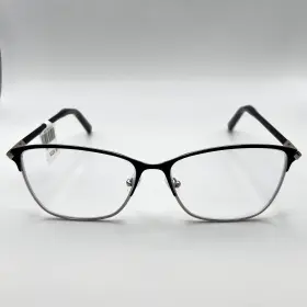 59-16-145 Chelsea Morgan 20210 Cm Eyeglass Frames Metal Spring Bk/g Black Gold 59-16-145 Chelsea Morgan 20210 Cm Eyeglass Frames Metal Spring Bk/g Black Gold