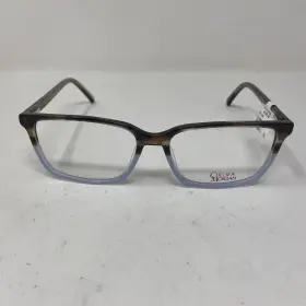 56-16-140 Chelsea Morgan Cm202211 Brown Blue Fade Flex Hinge Large Eyeglass &356