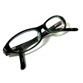 48-16-135 Chelsea Morgan Cm622 Layered Green On Blue Kids Eyeglass Frames Ch35
