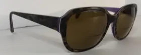 56-17-135 Chelsea Morgan Cms-6005 Eyeglasses Frames Only Tort/lavender Full Rim