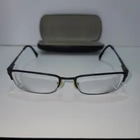 58-19-150 Chesterfield Ch17xl Ch17 Xl Eyeglass Frame Only Rectangular Black Half-rim