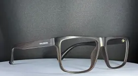 Oc.cl.3273 Chillibeans Vtg 0202 Grey Square Full Rim Eyeglasses Frames Only