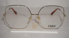 Ch0096o Chlo Chloe Eyeglasses New Large Gold 001 57 15 145