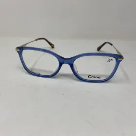 54-17-145 Chloe Ch0059oa Chole Eyewear 004 Blue Gold Flex Hinge Eyeglasses 219w