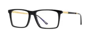 0vch343 Chopard Vch343 0700 55 Full Rim Black Rectangle Glasses Made In Italy