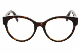 Vchc350s-0909 Chopard 190605464113 Eyeglass Women Shiny Havana Frame Clear Lens 53-19-145 New