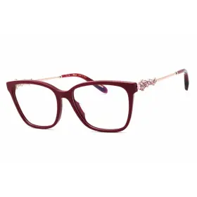 Chopard Vch361s Womens Eyeglasses Glossy Burgundy Plastic Full Rim Cat Eye 08la