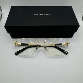 Vchl51 Chopard 0400 Oro Giallo Lucido 57/19/150 Mens Eyewear Frame