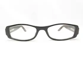119892 Christian Dior Cd3101 Black Sports Wrap Eyeglasses Frames Italy 48-130