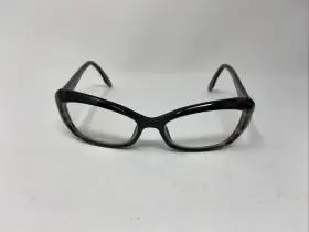 Cd3214 Christian Dior 504 52/16/135 Black Leopard Flex Hinge Inch D24