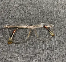 51-16-140 Christian Lacroix Cl1108 Eyeglasses Frames Only 405 Crystal Peach