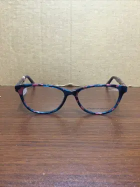 Christian Siriano 803926461401 Womans Eyeglass Frames Color Blue/pink