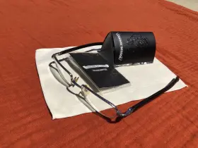 Chrome Hearts 54-16-143 Rockstar Mahogany Titanium Eyeglasses Vintage Rare