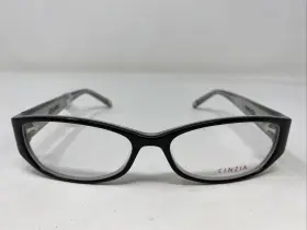 52-15-135 Cinzia Cin-166 02 Black/smoke Full Rim Eyeglasses Frame /o45