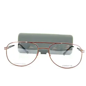 Cb250-4in Claiborne Eyeglasses Cb250 4in Brown Aviator Full Rim Mens Frames 56 18 145 Mm