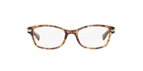 0hc6065 Coach New 6065 Eyeglasses 5287 Light Brown 100% Authentic