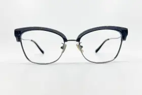 5104b Coach Eyeglasses Hc 9004 Gunmetal Rhinestones Butterfly Frame 51 17 140