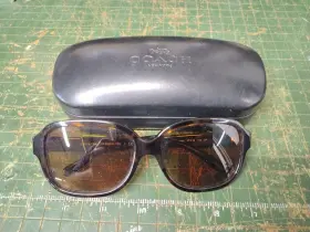 5120t5 Coach Glasses Dark Tortoise - Frames Only. Please Read
