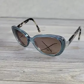 56-16-140 Coach 5370d0 Hc 8172 Crystal Teal Snow Leopard Tort Frames Only