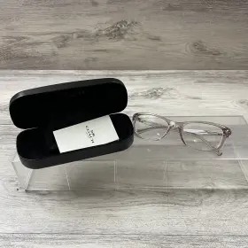 53-18-140 Coach 6164u Eyeglasses Frames Hc 5575 Pink Clear Cat Eye Full Rim