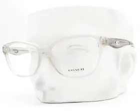 6243f Coach Eyeglasses Glasses Hc 5614 Crystal Light Gray Clear 57mm With Case 6243f Coach Eyeglasses Glasses Hc 5614 Crystal Light Gray Clear 57mm With Case