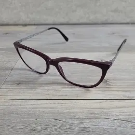 53-17-140 Coach 725125001656 Eyeglasses Hc6124 5509 Solid Oxblood Metal Size Frames Only